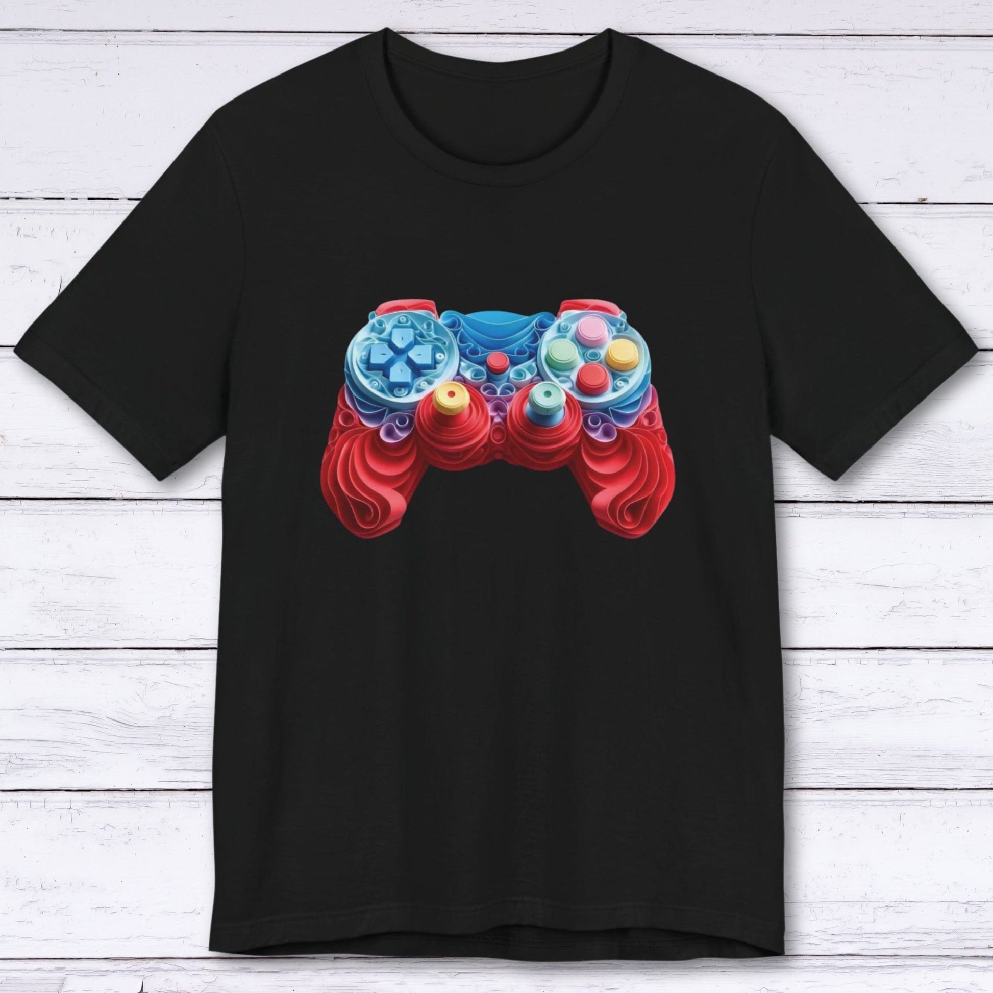 T-Shirt Black / S Origami Fusion Gamer T-shirt