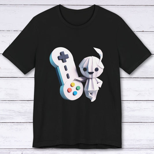 T-Shirt Black / S Origami Gamer Girl T-shirt