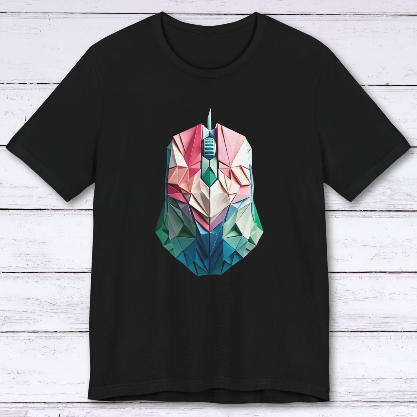 T-Shirt Black / S Origami Mouse Gamer T-shirt