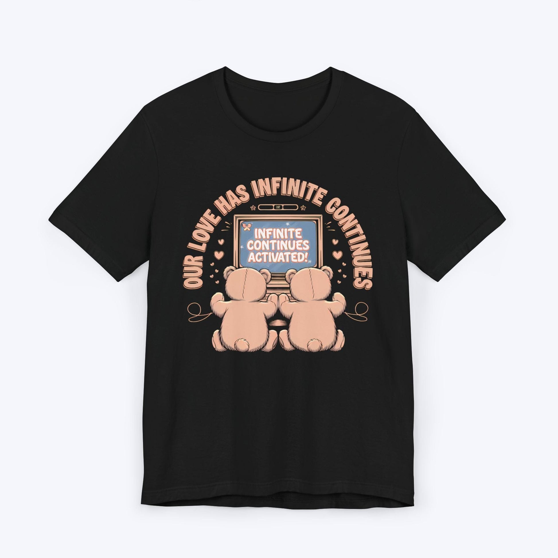 T-Shirt Black / S Our Love Has Infinite Continues T-shirt