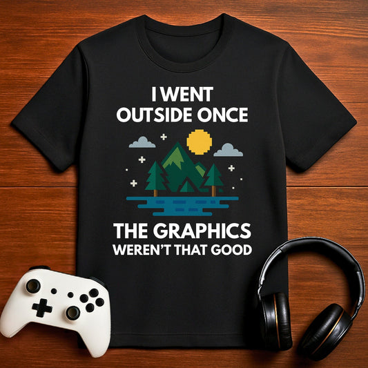 T-Shirt Black / S Outdoor Gamer T-shirt