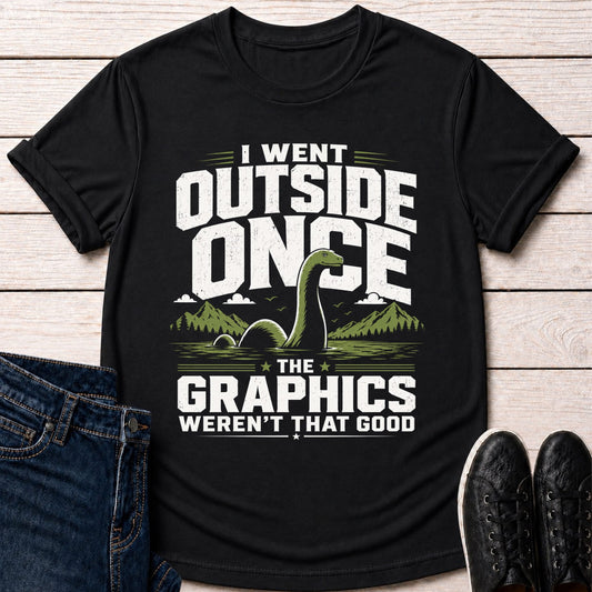 T-Shirt Black / S Outside Graphics T-shirt