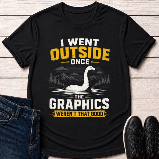 T-Shirt Black / S Outside Graphics T-shirt