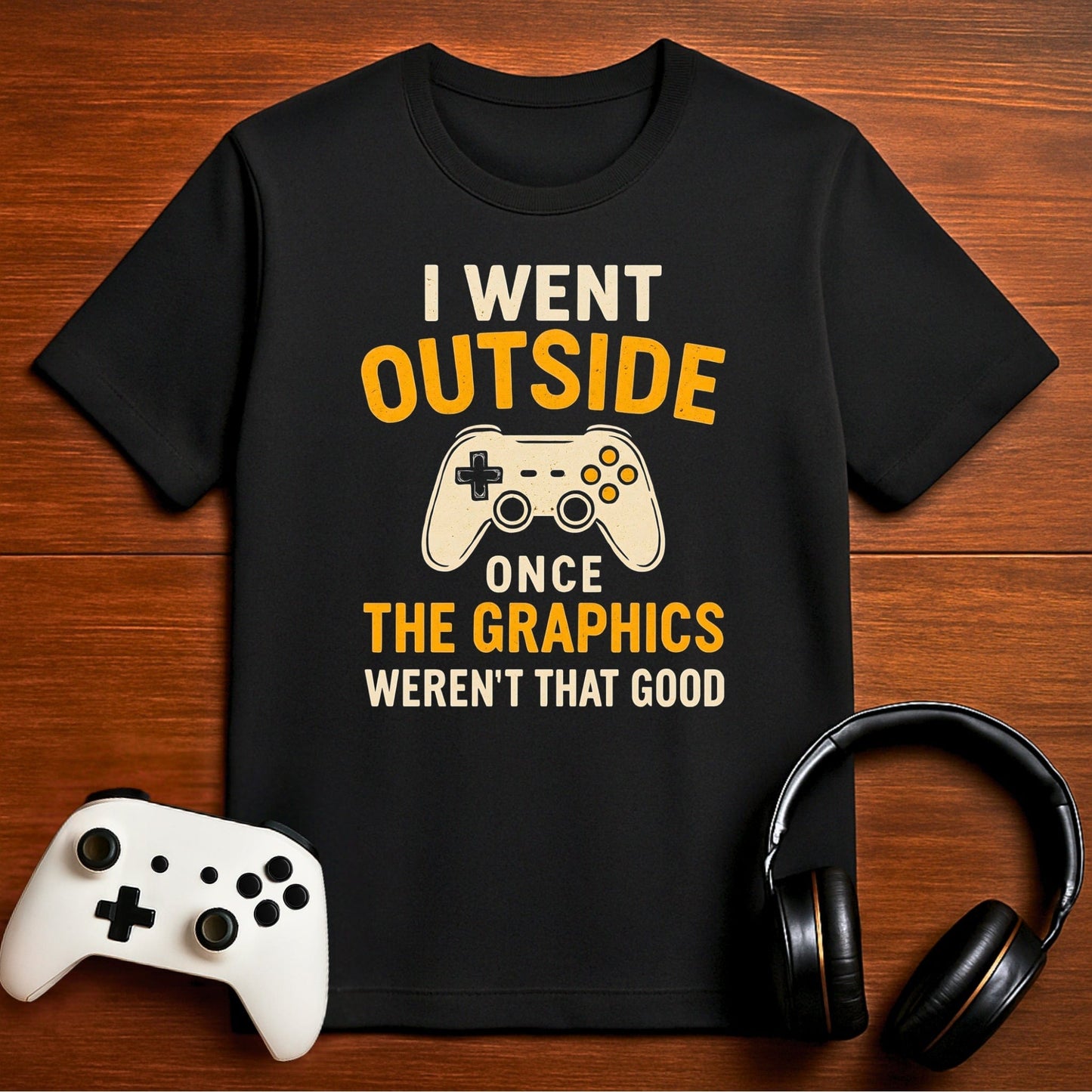 T-Shirt Black / S Outside Had Bad FPS T-shirt