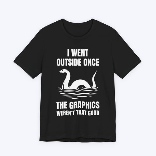 T-Shirt Black / S Outside: Zero Nessie Sightings T-shirt