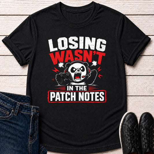 T-Shirt Black / S Patch Rage T-shirt