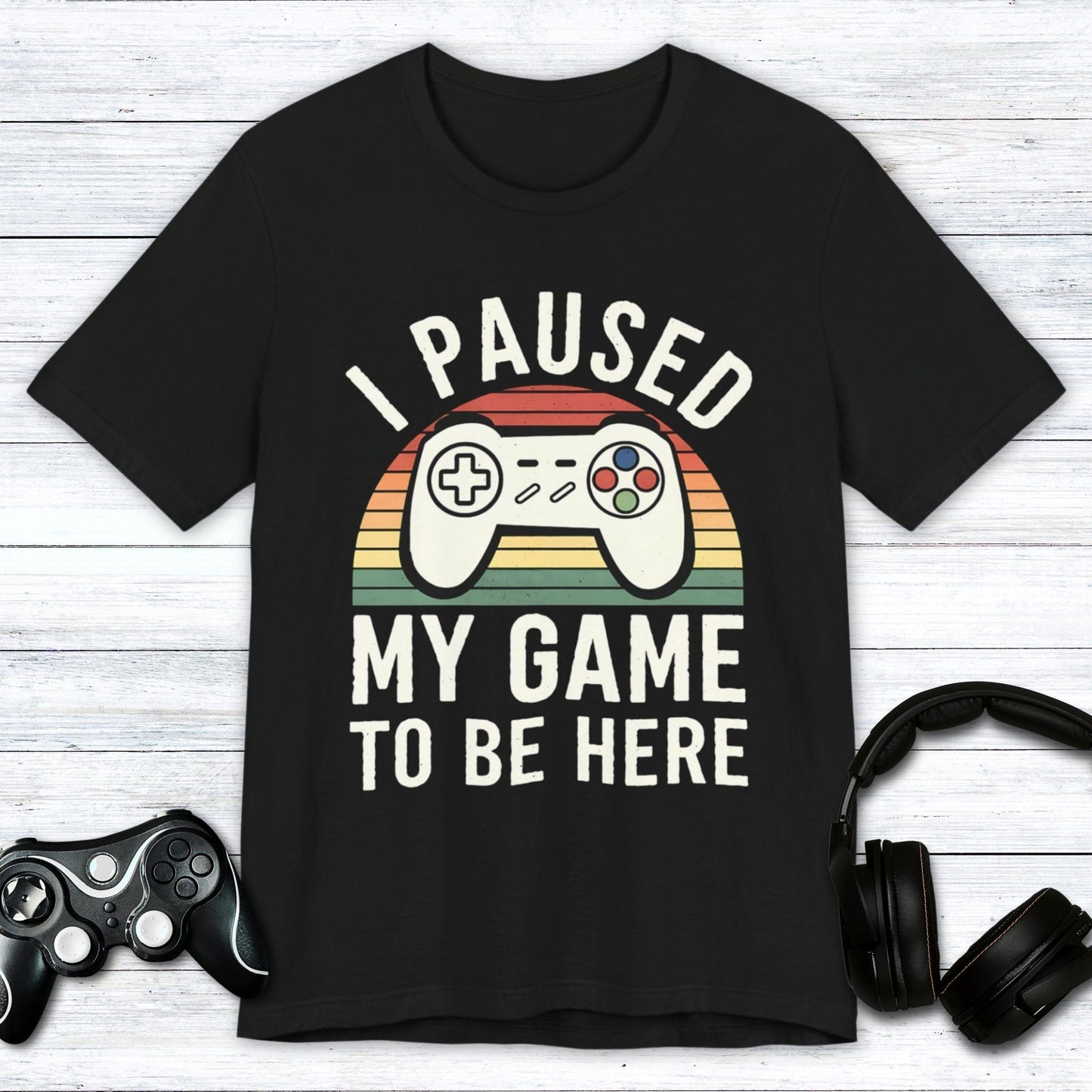 T-Shirt Black / S Paused and Unimpressed T-shirt