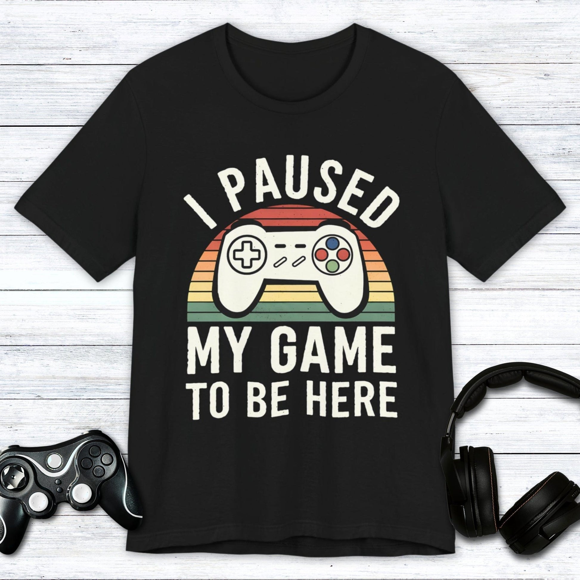 T-Shirt Black / S Paused and Unimpressed T-shirt