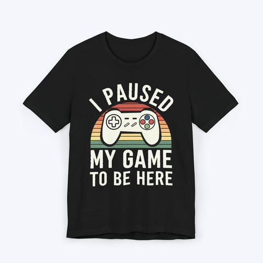 T-Shirt Black / S Paused and Unimpressed T-shirt