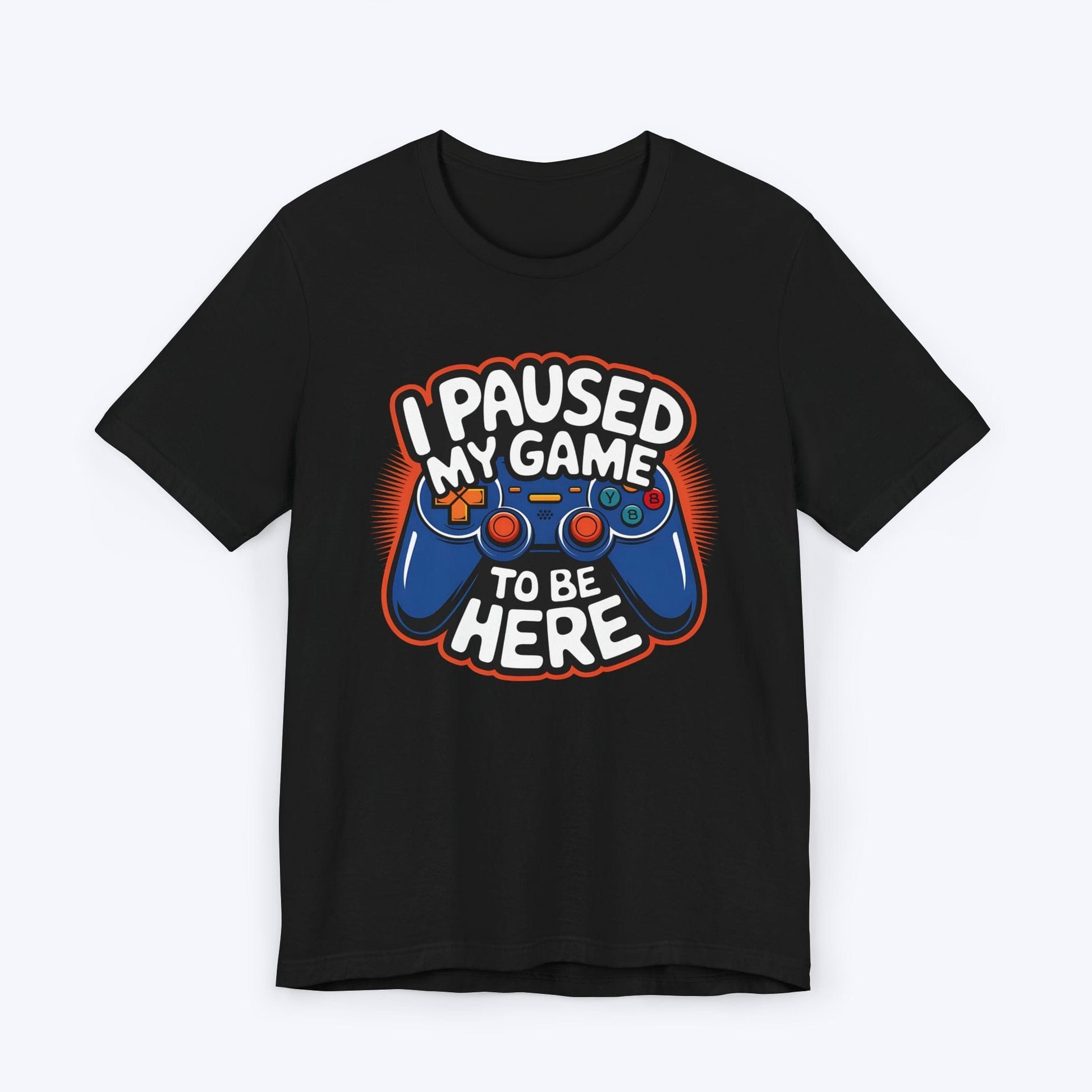 T-Shirt Black / S Paused, But Thinking of Gaming T-shirt