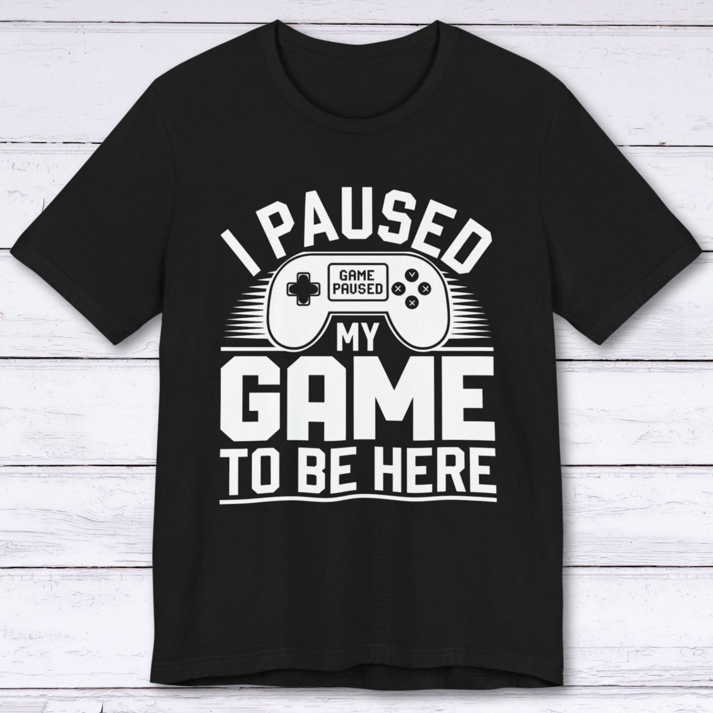 T-Shirt Black / S Paused for Achievement Points T-shirt