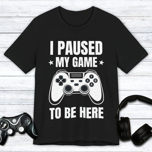 T-Shirt Black / S Paused for Human Nonsense T-shirt