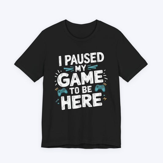 T-Shirt Black / S Paused for the Social Scene T-shirt