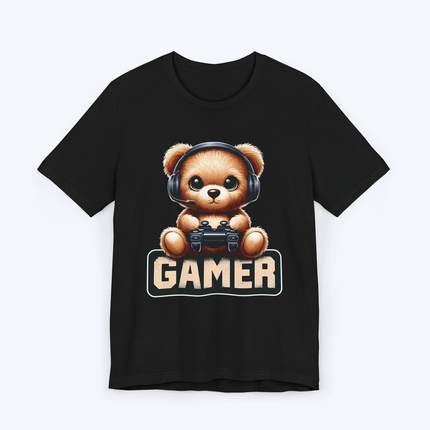 T-Shirt Black / S Paws and Play Gamer T-shirt