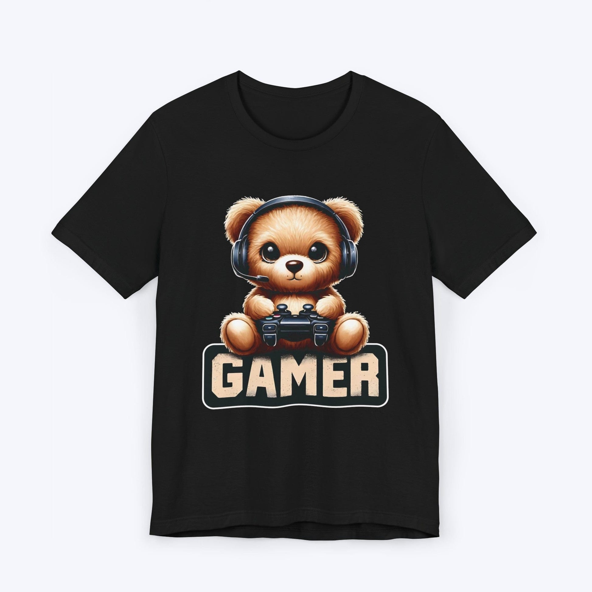 T-Shirt Black / S Paws and Play Gamer T-shirt