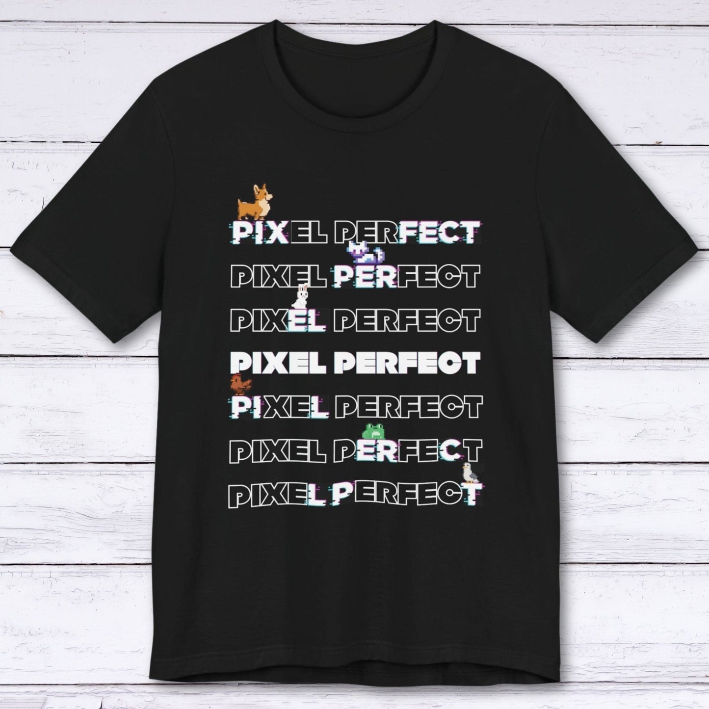 T-Shirt Black / S Pixel Perfect Gamer T-shirt