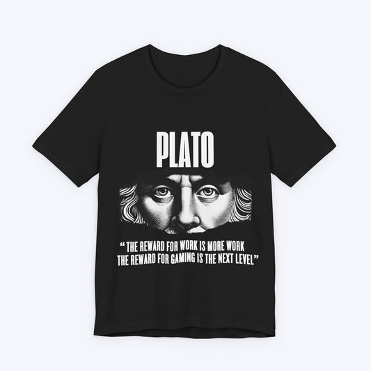 T-Shirt Black / S PLATO (The Next Level) T-shirt