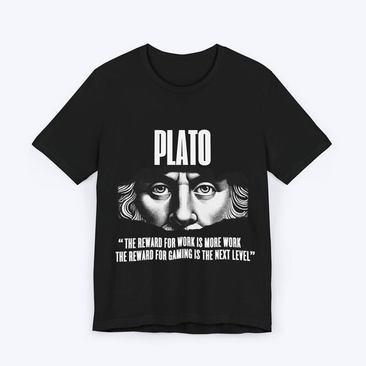 T-Shirt Black / S PLATO (The Next Level) T-shirt