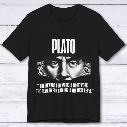 T-Shirt Black / S PLATO (The Next Level) T-shirt