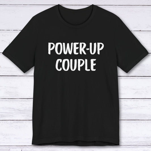 T-Shirt Black / S Power-Up Couple T-shirt