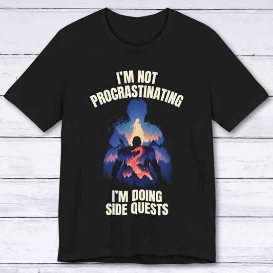 T-Shirt Black / S Procrastinating With Style T-shirt