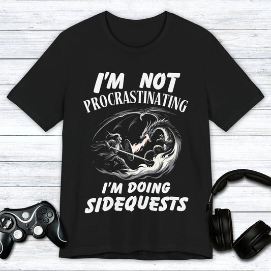 T-Shirt Black / S Procrastination Expert T-shirt