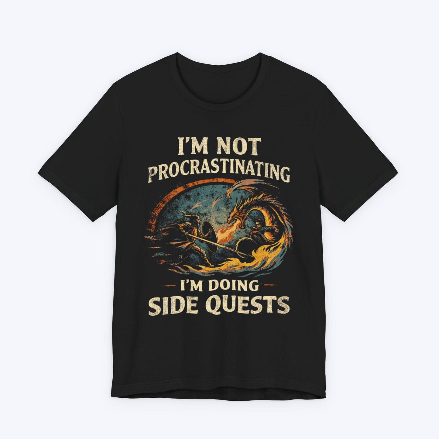 T-Shirt Black / S Procrastination Expert T-shirt