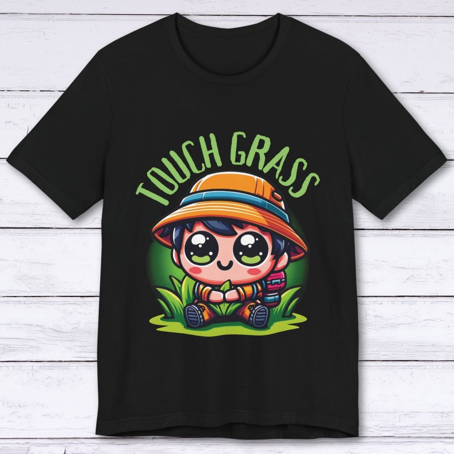 T-Shirt Black / S Quest Complete "Touched Grass" T-shirt