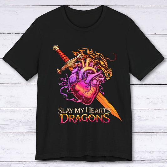 T-Shirt Black / S Quest for My Heart T-shirt