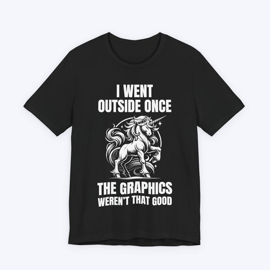 T-Shirt Black / S Reality’s Missing Its Unicorn Patch T-shirt