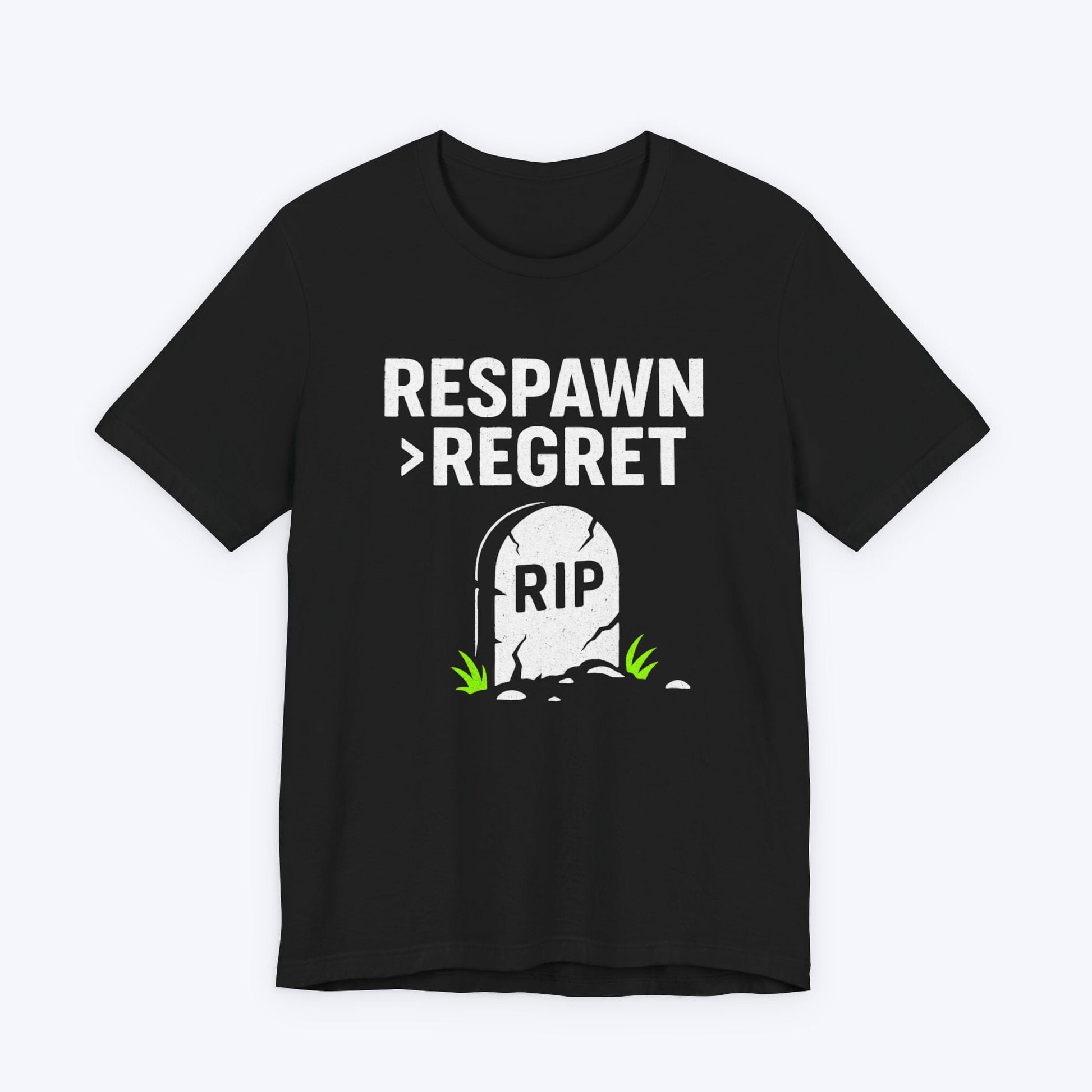 T-Shirt Black / S Respawn > Regret T-shirt