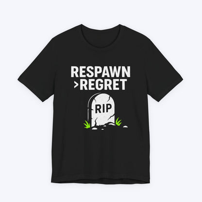 T-Shirt Black / S Respawn > Regret T-shirt