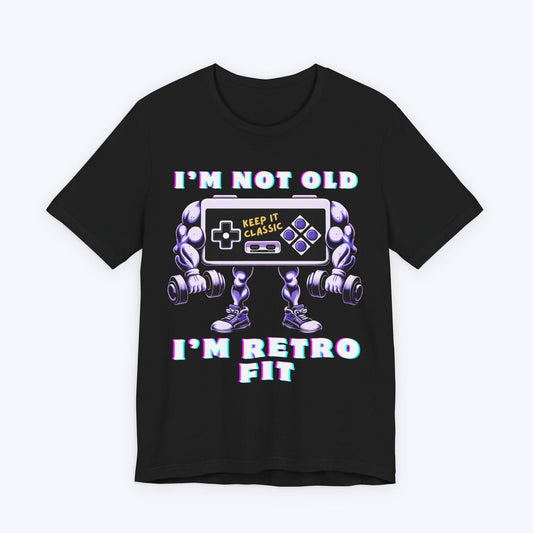 T-Shirt Black / S Retro Fit Gamer T-shirt
