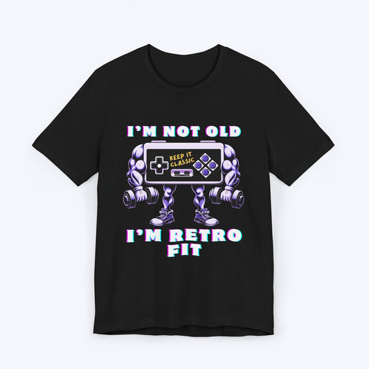 T-Shirt Black / S Retro Fit Gamer T-shirt