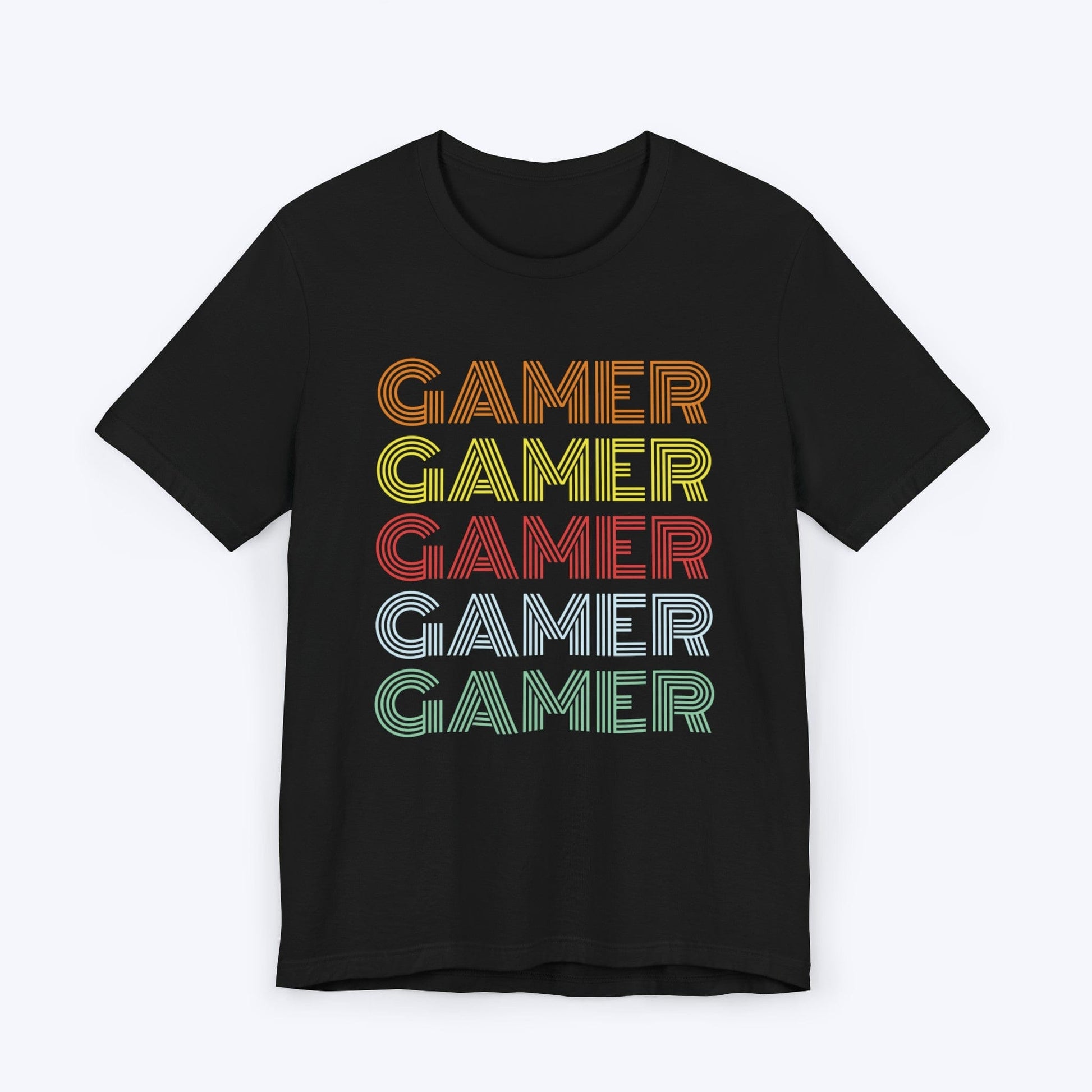 T-Shirt Black / S Retro Gamer T-shirt