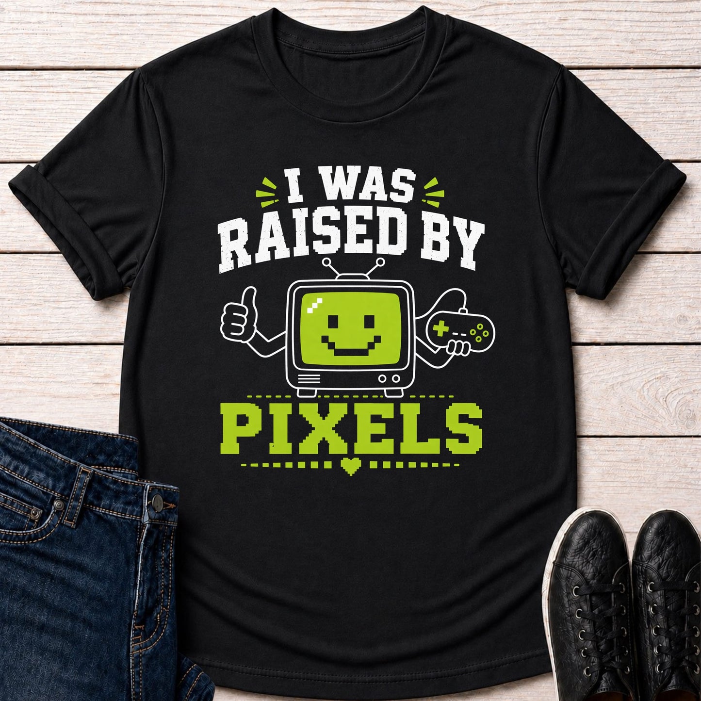 T-Shirt Black / S Retro Gaming T-shirt