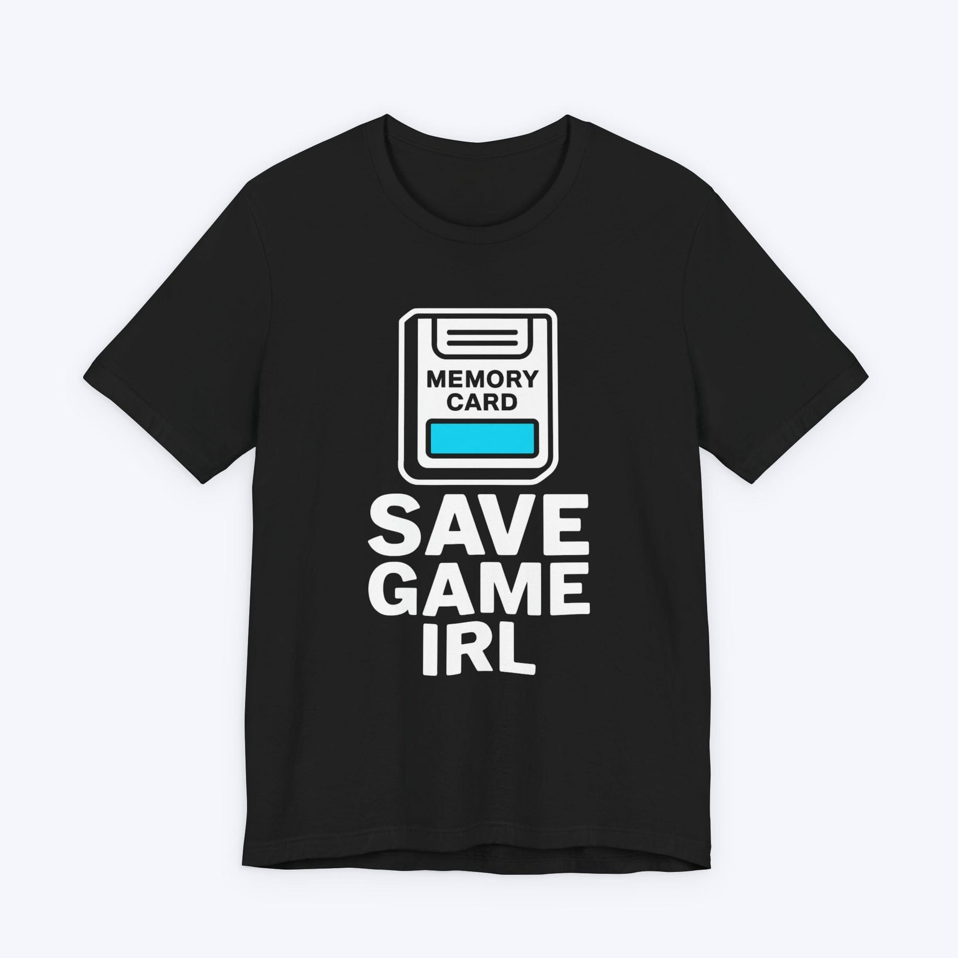 T-Shirt Black / S Save Game Memory Card T-shirt