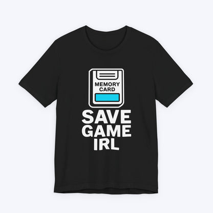 T-Shirt Black / S Save Game Memory Card T-shirt