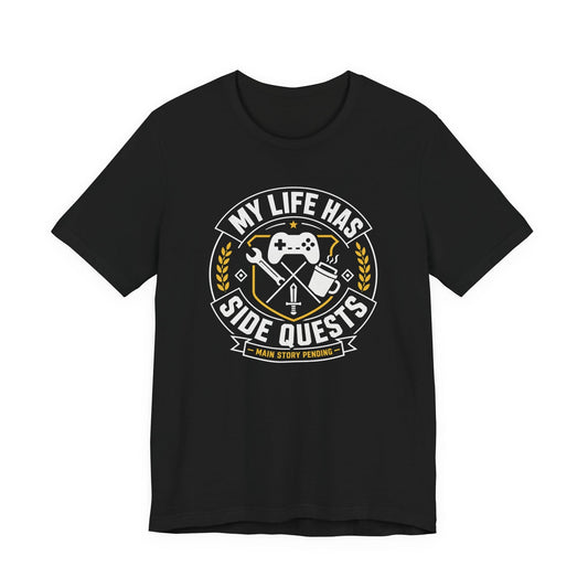 T-Shirt Black / S Side Quest Crest T-shirt