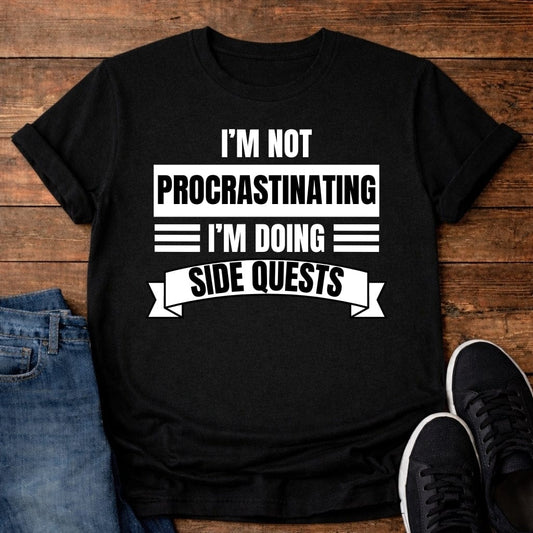 T-Shirt Black / S Side Quest T-shirt