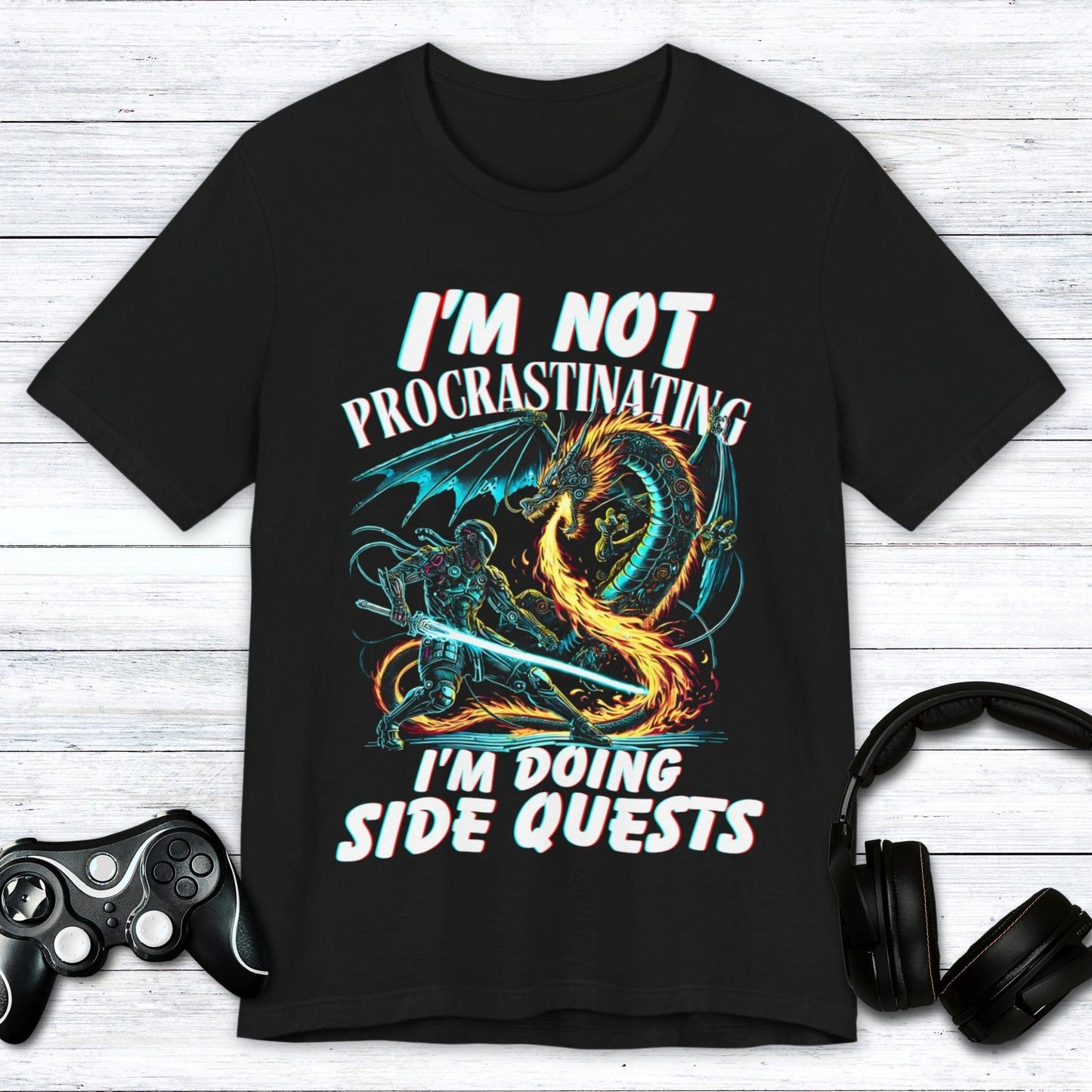 T-Shirt Black / S Side Quests Are Essential T-shirt