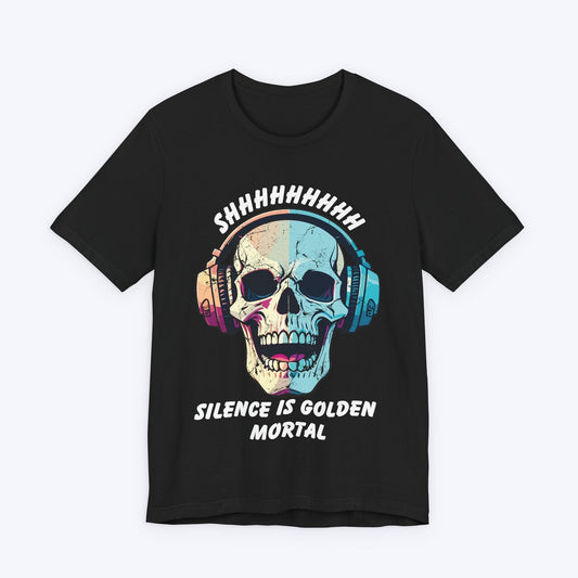 T-Shirt Black / S Silence is Golden T-shirt
