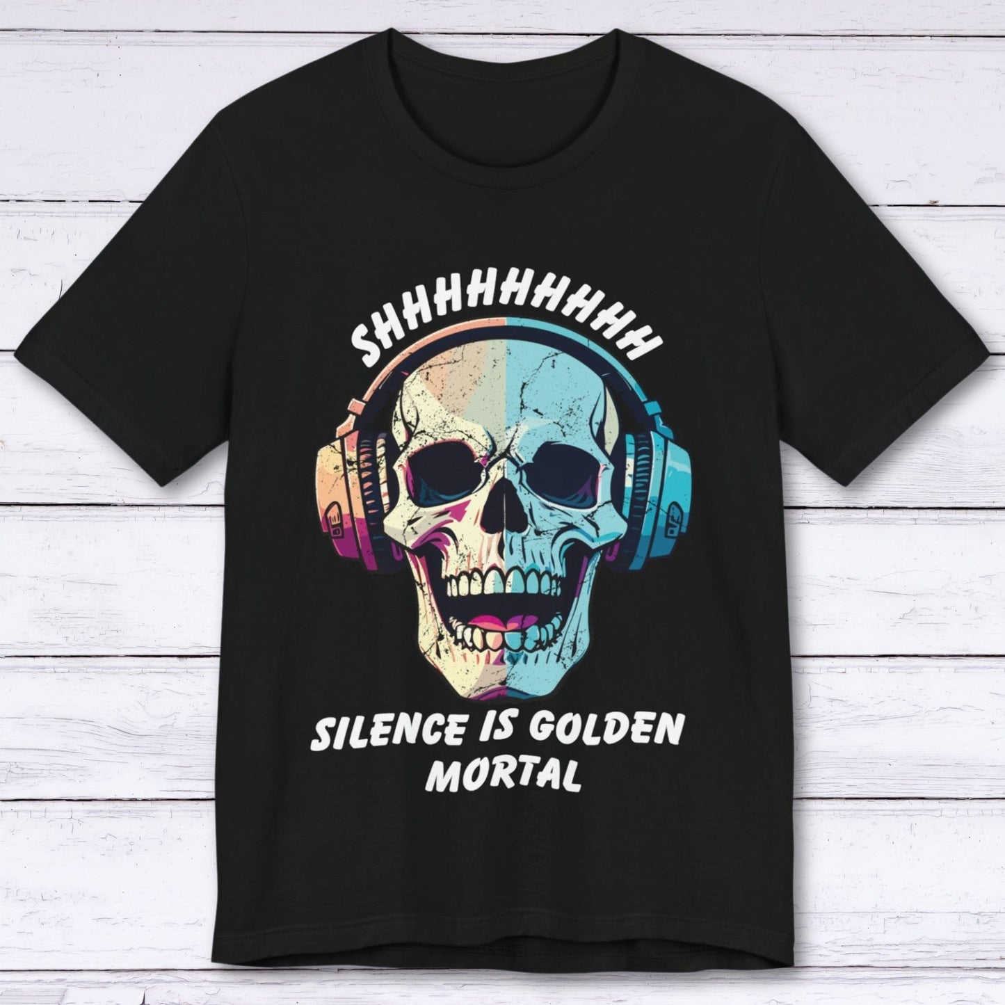 T-Shirt Black / S Silence is Golden T-shirt