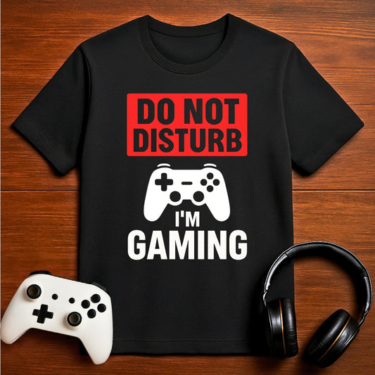 T-Shirt Black / S Silence Mode: Gamer Activated T-shirt