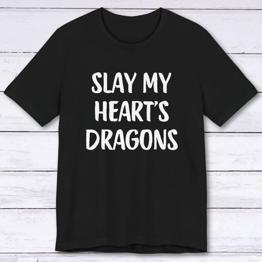 T-Shirt Black / S Slay My Heart's Dragons T-shirt