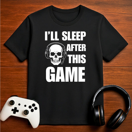 T-Shirt Black / S Sleep Can Wait Gamer T-Shirt