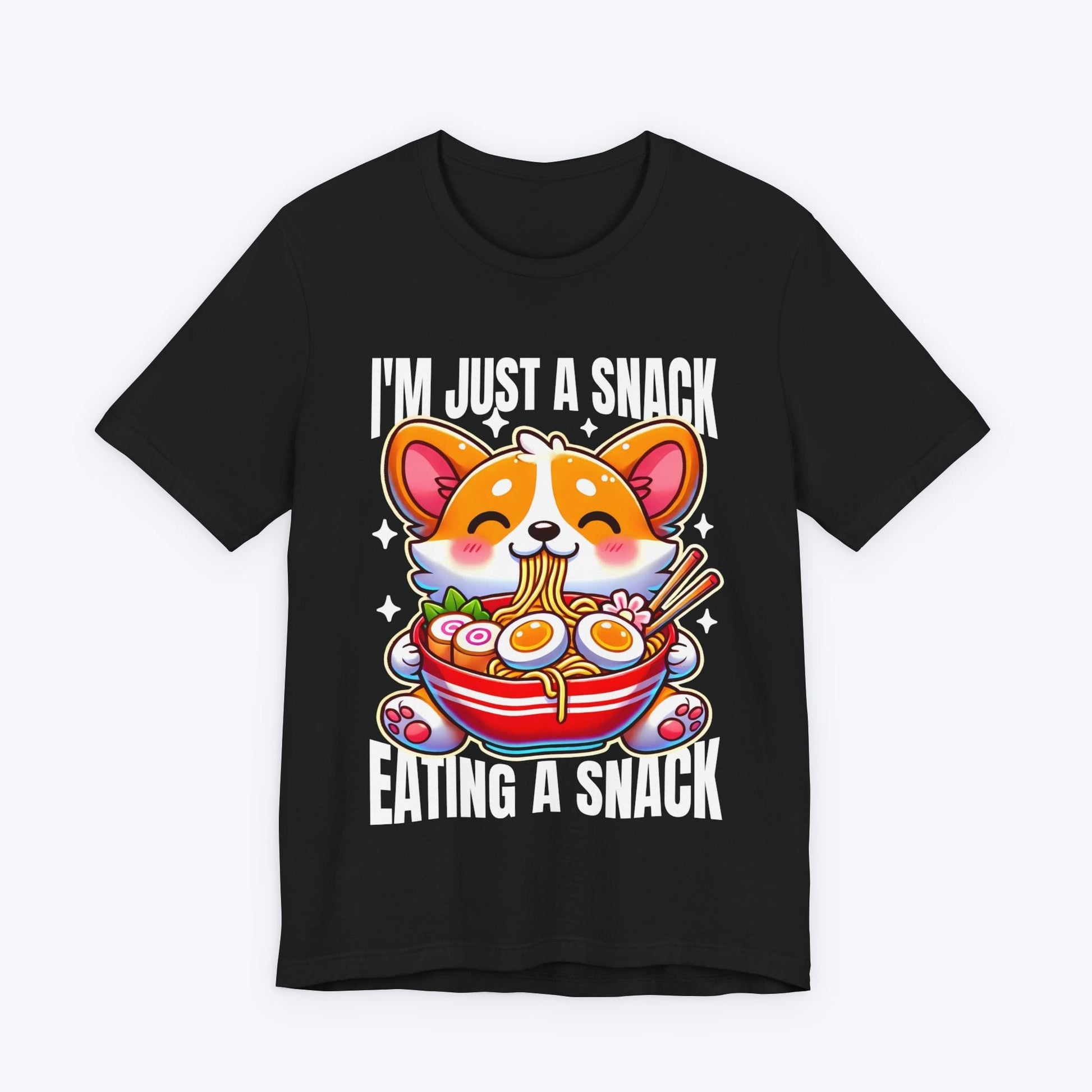 T-Shirt Black / S Snack on Snack Action T-shirt