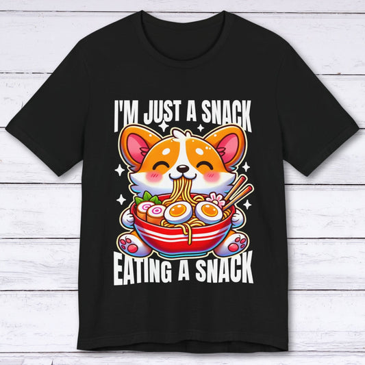 T-Shirt Black / S Snack on Snack Action T-shirt