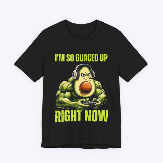 T-Shirt Black / S So Guaced Up - Avocado Gamer T-shirt