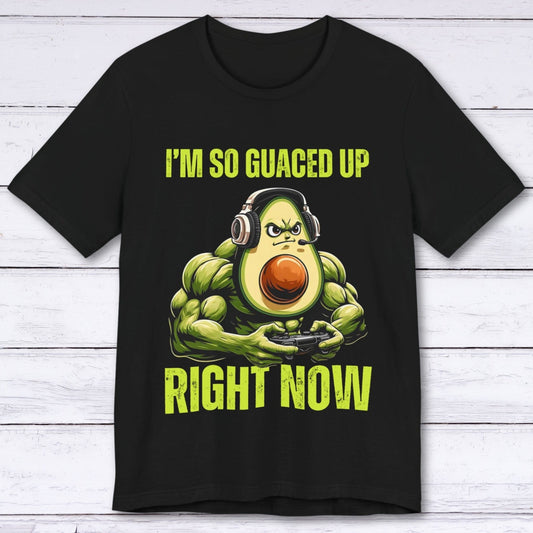 T-Shirt Black / S So Guaced Up - Avocado Gamer T-shirt